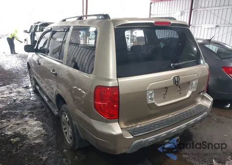 2005 Honda Pilot Ex-L z USA, uszkodzony, nr VIN 2HKYF18595H504127